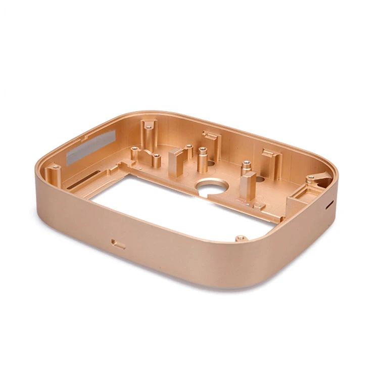 Custom Front Panel Aluminum Parts CNC Machining (2)