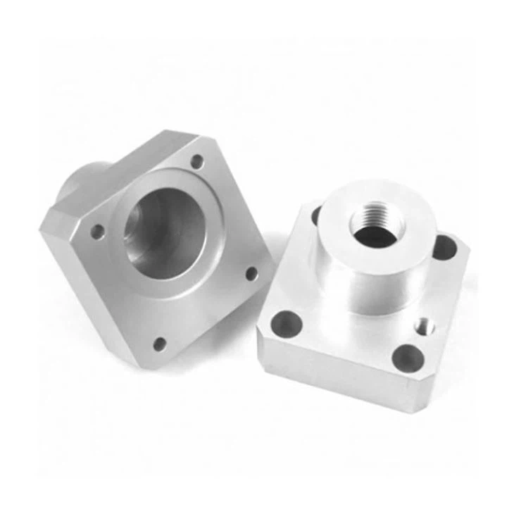 Anodized Aluminium Turning Lathe Silver Parts