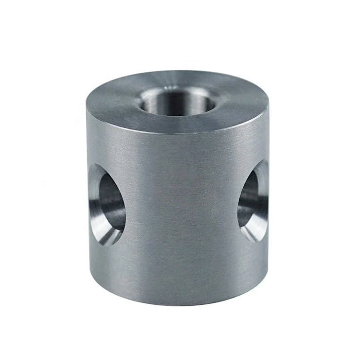 CNC Machining Aluminum Parts Round Shaft Collar For Robot