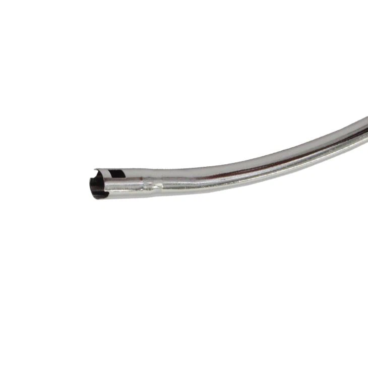 ENT Stainless Steel Endoscopic Bent Catheter Tube
